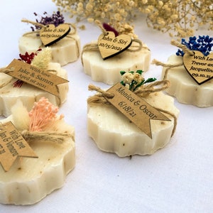Bomboniere di sapone fatte a mano per gli ospiti, bomboniere di sapone per la festa della sposa, bomboniere di sapone personalizzate, bomboniere di sapone per il baby shower, bomboniere di nozze uniche