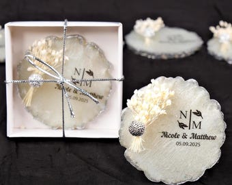Epoxy Magnet, Wedding Favors, Custom Magnets, Bridal Shower, Engagement Party, Save The Date, Epoxy Resin, Fridge Magnets, Wedding Magnet