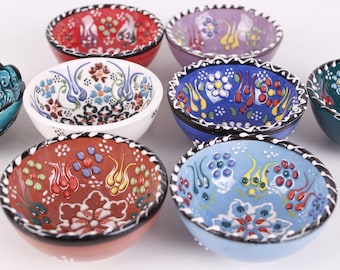 50 pcs Wedding Bowl  Favors for Guests in bulk, Personalized Bridal Shower Gift, Candy Boxes, Turkish Tile Gifts, Bridesmaids Bohemian Favor