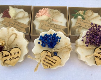 Handmade Soap Wedding Favors for Guests, Bridal Shower Soap Favors, Personalized Soap Favors, Baby Shower Soap Favor, Unique Wedding Favors