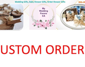 CUSTOM order or SHIPPING fee