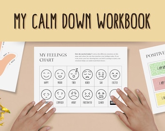 Calm Down Workbook: Feelings & Emotions Learning for Toddlers (PDF)