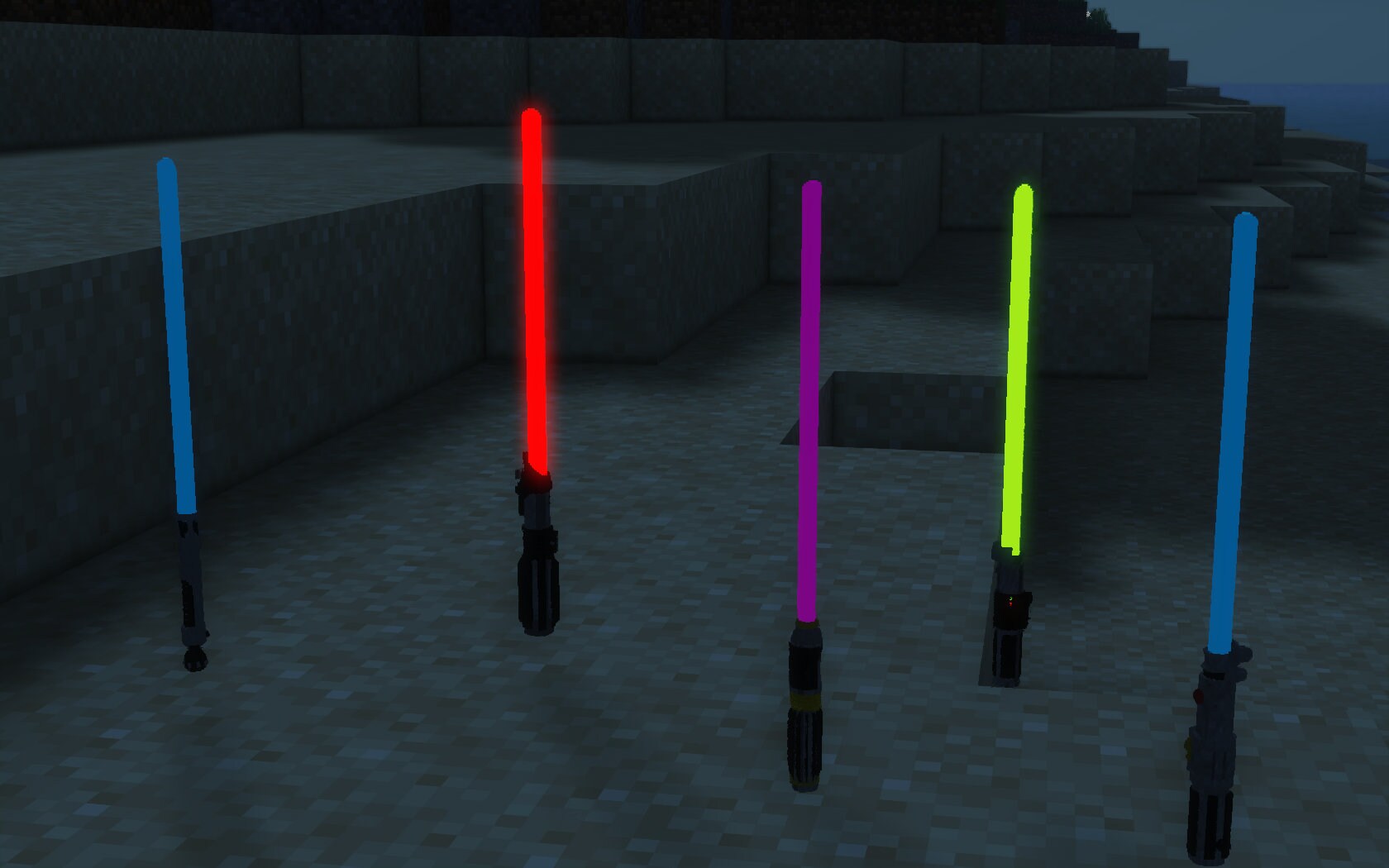 Minestein's 3D Lightsaber Texture Pack Etsy Canada