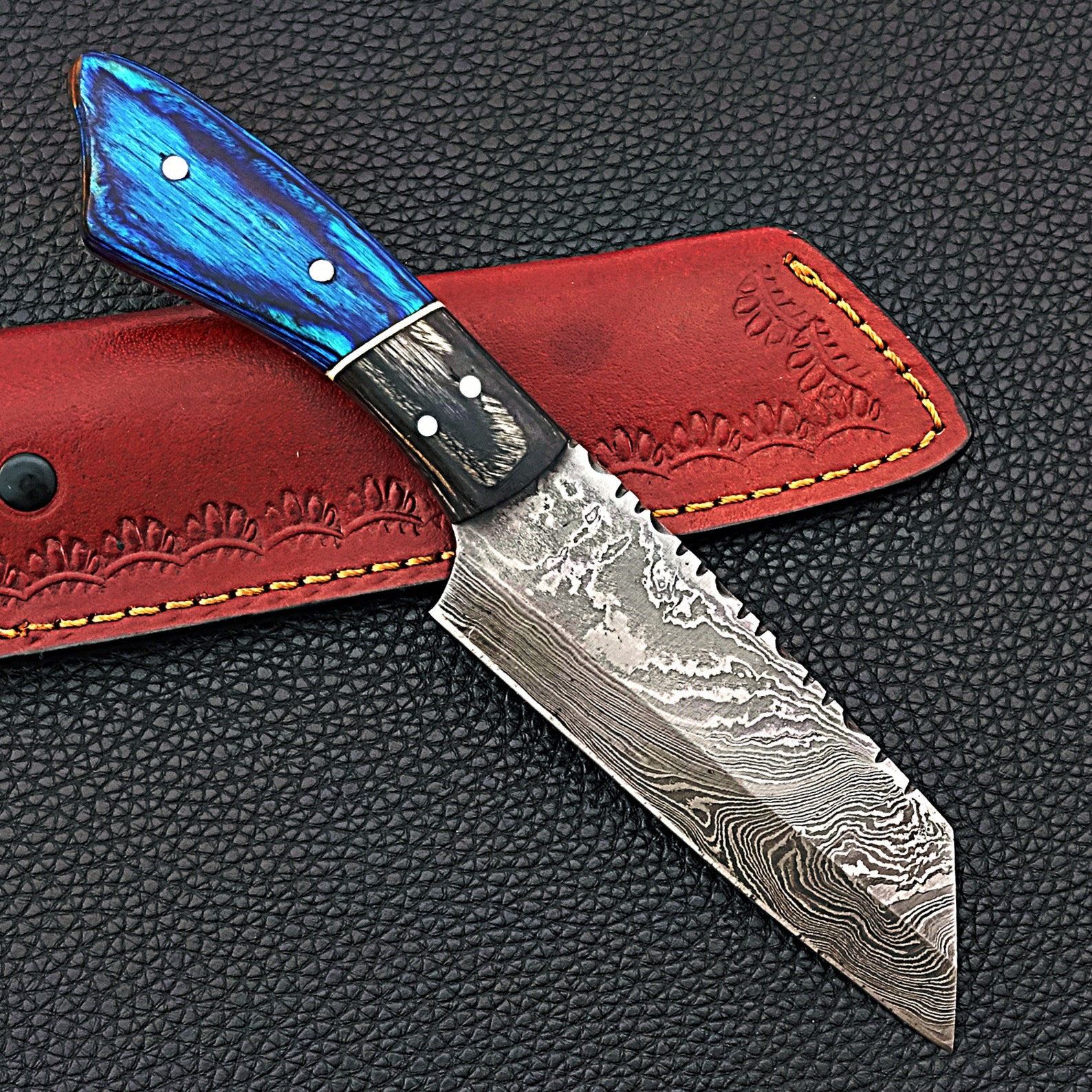 Handmade Clever Chef Knife Slaughter Kitchen Knife Japan Etsy