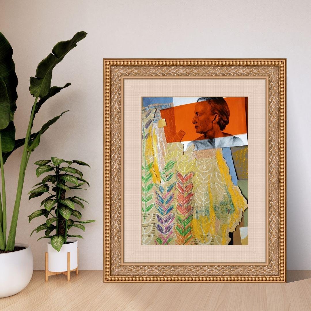 Personalized Abstract Memory Art Print, Custom Collage (digital ...