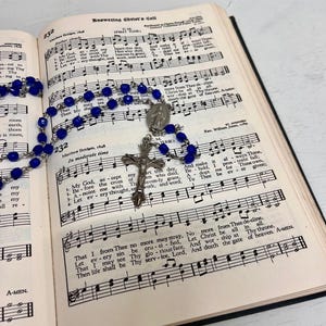 Vintage Blessed Rosaries: Prayed Over, Used, 80s Catholic Prayer Beads
