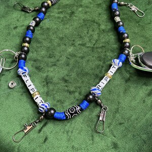 Ladie's Paracord Fishing Lanyard personalized "Flip it - Rip It" / camping accessories / fish tackle