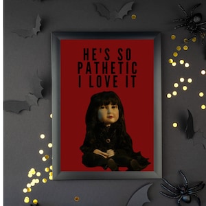 What We Do in the Shadows Nadja Doll Wall Print