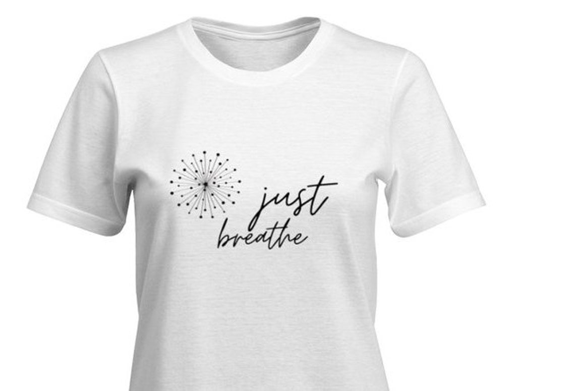 Just Breathe Dandelion SVG Bundle Digital Download SVG Etsy
