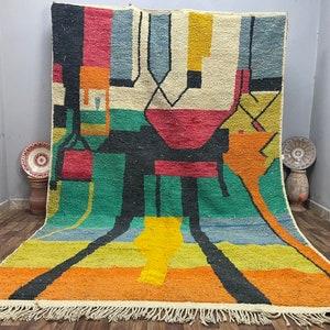 Perfect Genuine Colorful Rug Area 9x9 - Tufted Rug Baby Room, Home Decor Accent, Stylish Floor Covering