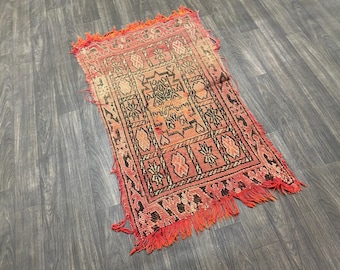 Small Rug Kitchen Mat Vintage, Bedroom Rug Red And Black, Rug Living Room Aesthetic For Mem, Colorful Rug Living Room-Boujaad Rug Berber Rug