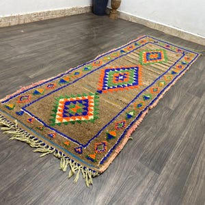 Tapis de passage bohème pour mariage : très long tapis décoratif vintage