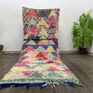 Moroccan Beni Ourain Minimalist Rug For Bedroom Aesthetic Men