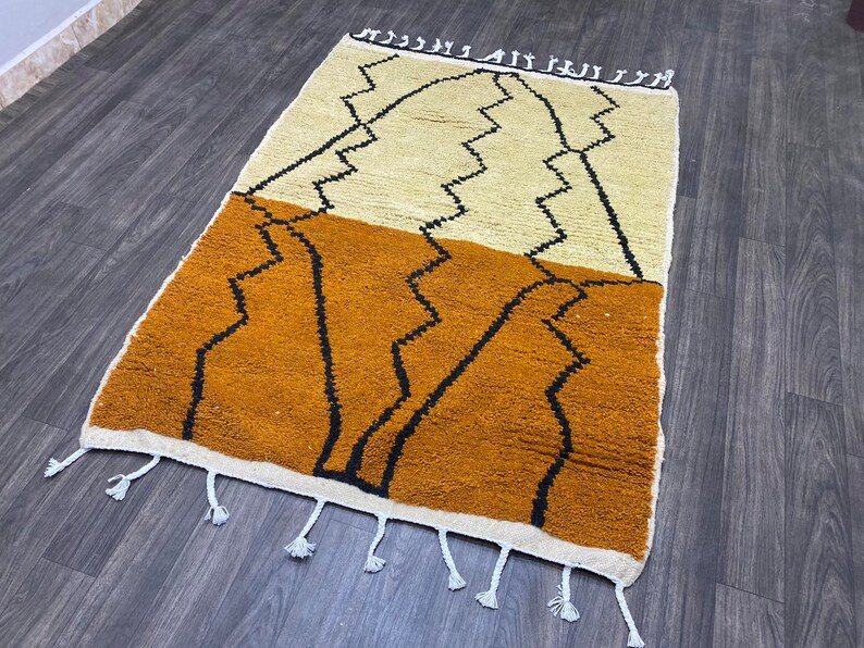 Amazing Custom Rug, Rug for Living Room Bronze, Wool Gift for Gamer Rug