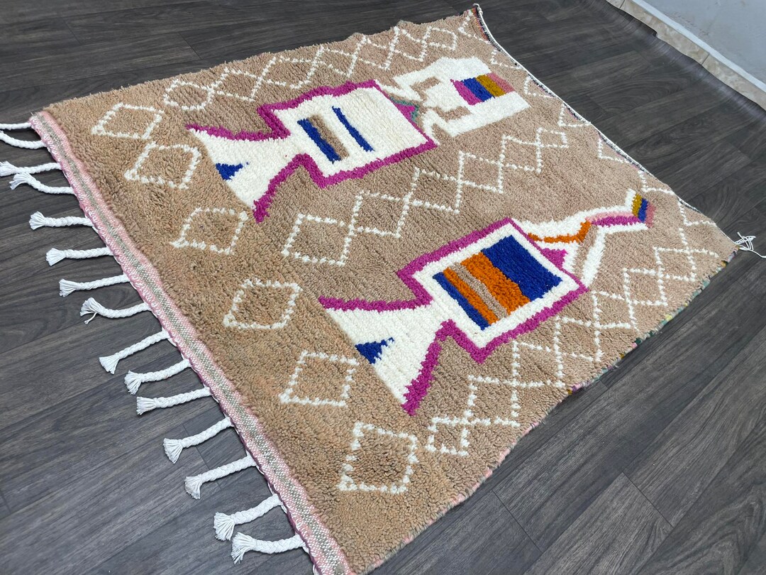 Boho Rug Abstract Abstract Boho Living Room Carpet Art Lovers Gift 8x10 - Etsy