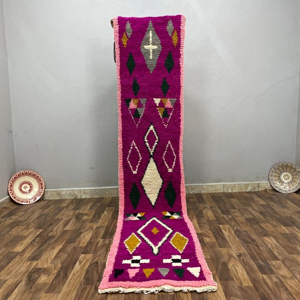 Bohemian Decor Custom Purple Runner Rug, Gorgeous Washable rug runner - kitchen Runner Rug Size
