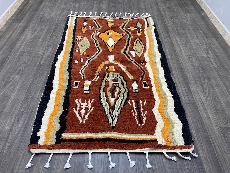 Moroccan Custom Red Rug, Outdoor Carpet Bazaar, Amazing Soft Area Rug