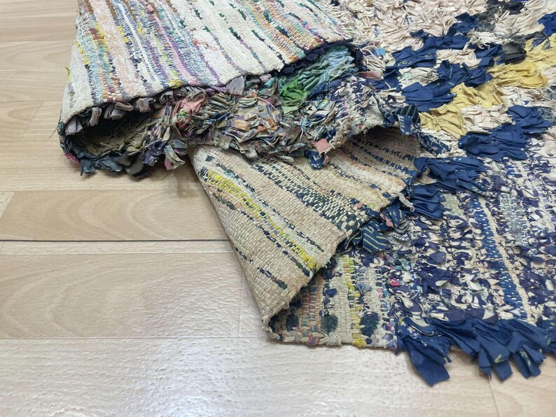 Amazing Small Rug Beige, Bedroom Rug Boho Art, Boucherouite Kids