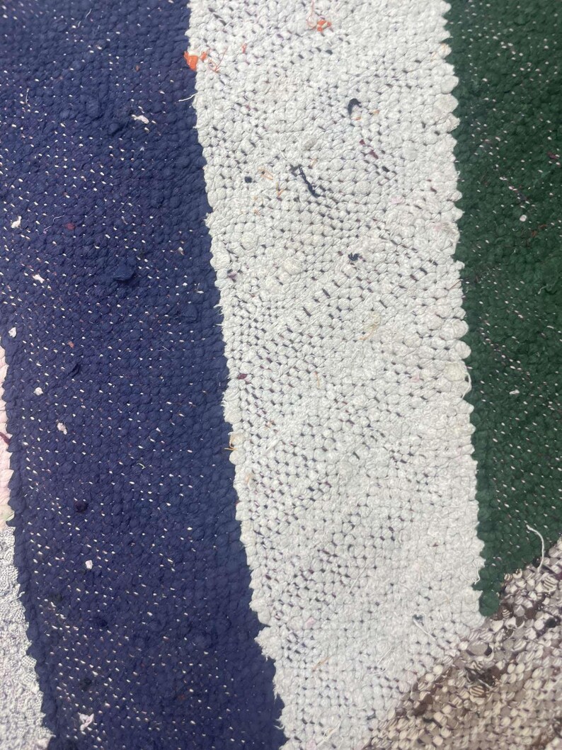 Boucherouite Kilim Rug, Living Room Rug Furniture, Shaggy Mat Wool Rug