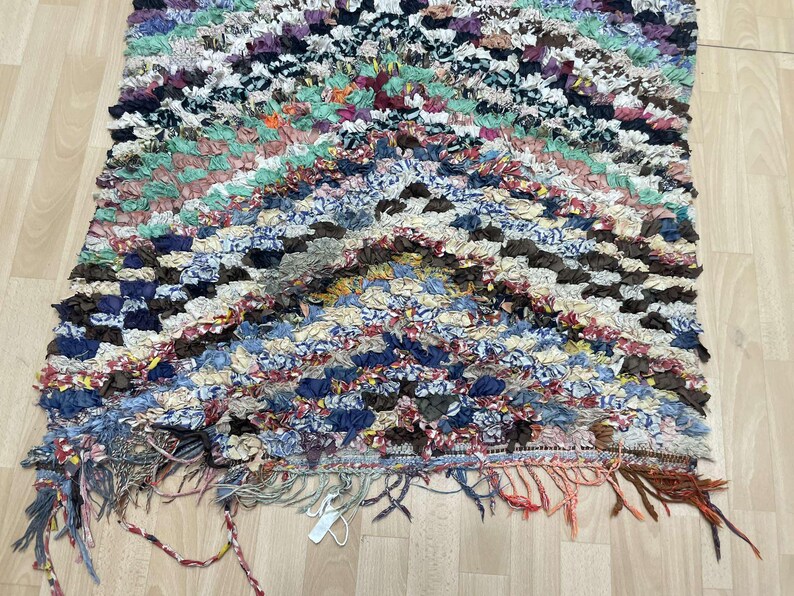 Outdoor Boucherouite, Boucherouite Rug, Boucherouite Runner Rug