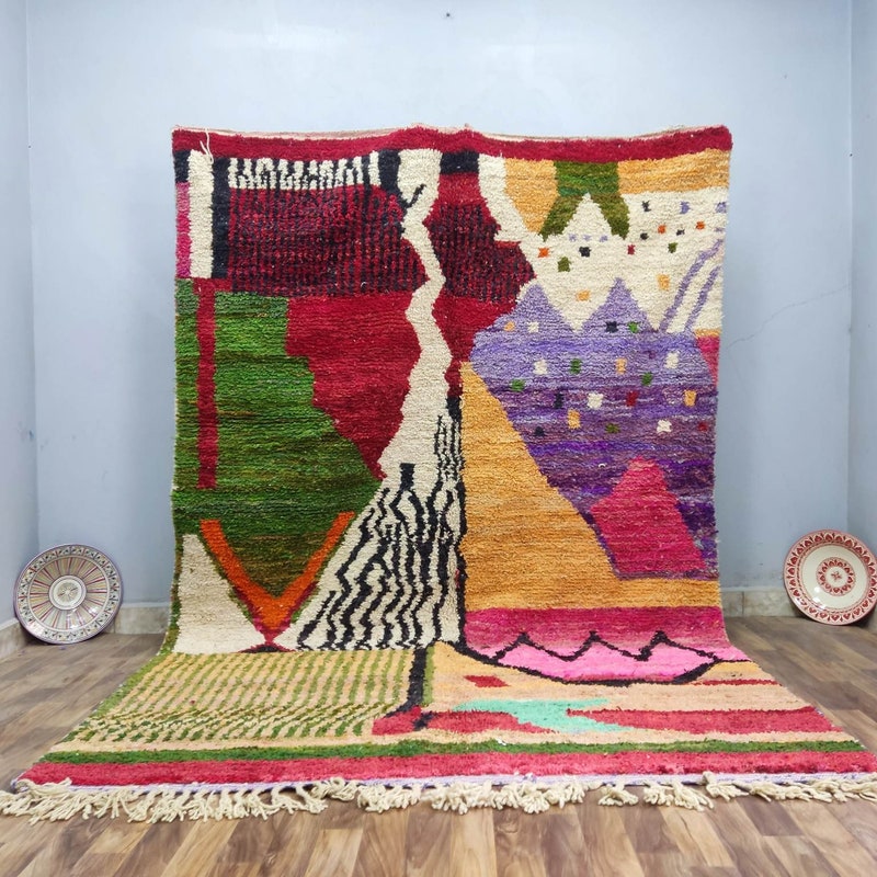 Moroccan Berber Rug - Etsy UK