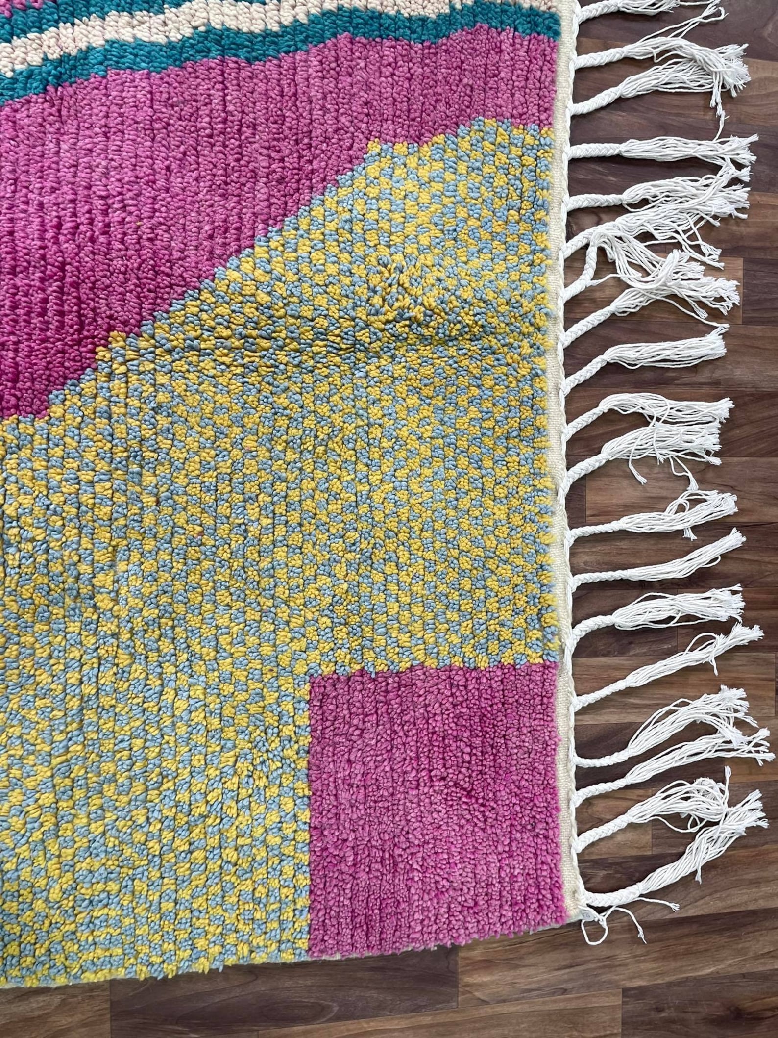 Pink and Green Floor Rugs Aesthetic Green Bedroom Rug Etsy