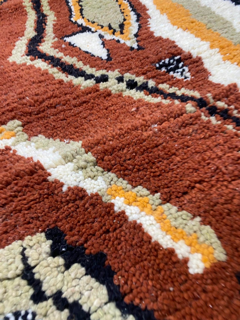 Moroccan Custom Red Rug, Outdoor Carpet Bazaar, Amazing Soft Area Rug