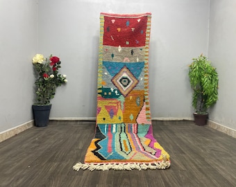 Lovely Colorful Custom Rug Runner, Colorful Carpet Bathroom