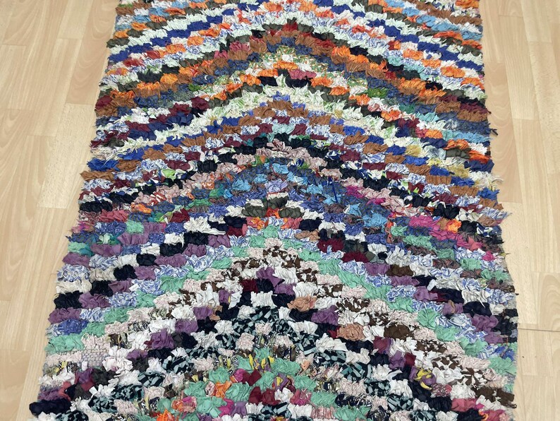 Outdoor Boucherouite, Boucherouite Rug, Boucherouite Runner Rug