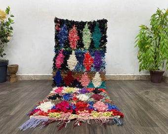 アンティークランナーラグ 2x8 - 贅沢なハンドメイドカーペット、伝統