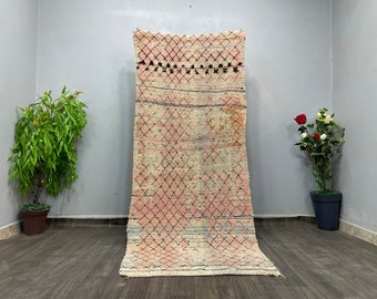 bohemian decor bedroom - floor rug runner for hallway decor - colorful rug runner - boujaad Moroccan Rug wool