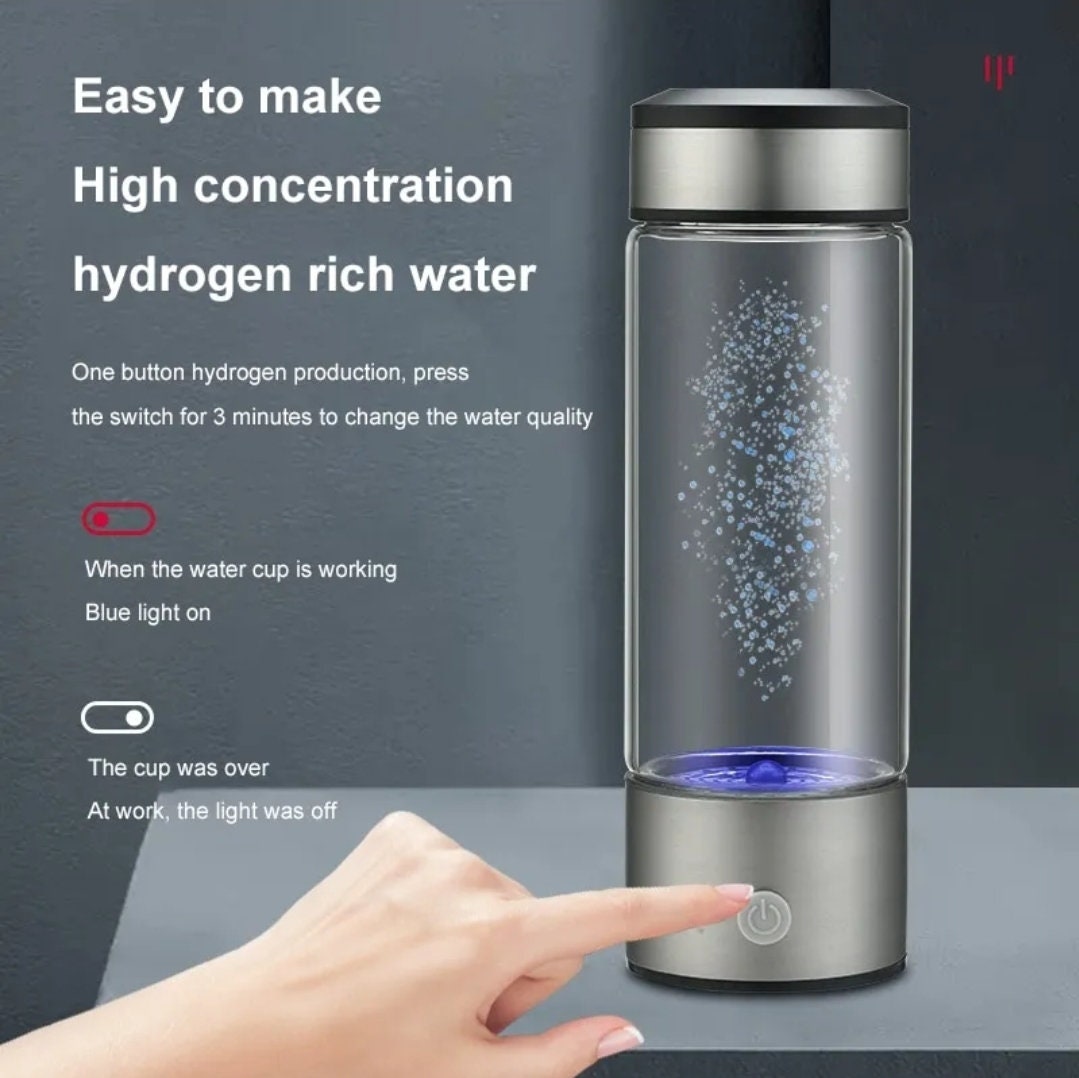 450ML Hydrogen Infuser for Your Drinking Water..real Thick Etsy