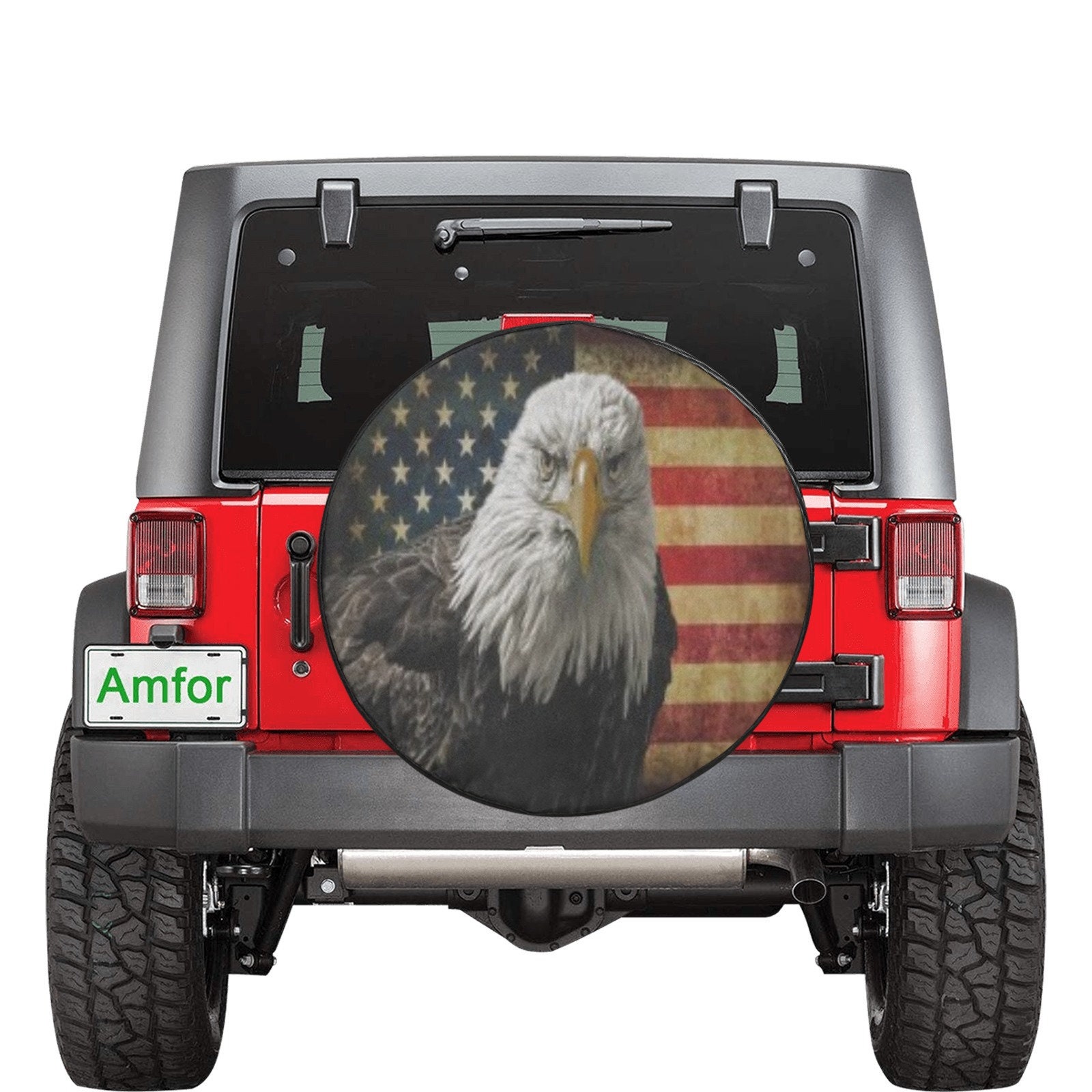 Jeep Tire Cover Flag Etsy Ireland