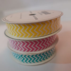 Accents Fabric Ribbon - set of 5
