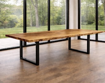 U Shape Metal Furniture Leg: Heavy Duty Steel Desk or Bench Leg