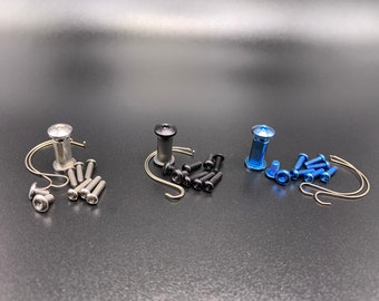 Mini Griptilian 555 556 557 Titanium Hardware Screw Set