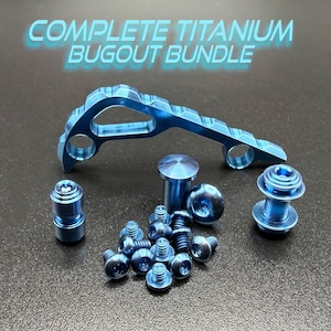 FULL TITANIUM Hardware Bundle Benchmade 535 Bugout