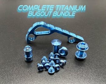 FULL TITANIUM Hardware Bundle Benchmade 535 Bugout
