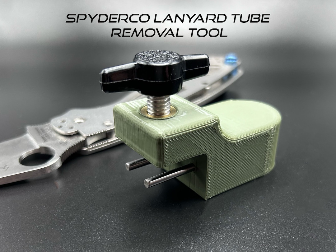 Spyderco Lanyard Tube Removal Tool for Paramilitary, PM2, PM3, and