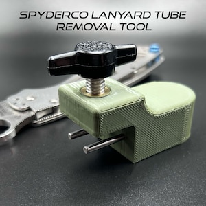 Spyderco Lanyard Tube Removal Tool for Paramilitary, PM2, PM3, and Manix 2
