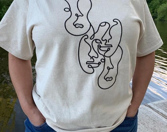 Bestickte Sommer T-Shirts