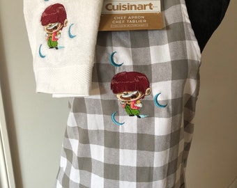 Apron and towel set