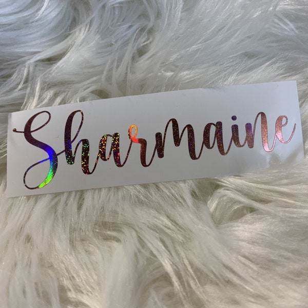 Customized Name decals | Vinyl Name decals | Custom stickers | Personalized Name | Vinyl Decals | Balloon Decals