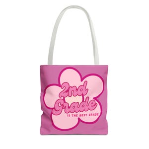Joli sac fourre-tout pour la 2e année - Rentrée scolaire, cadeau pour enseignant, élève du primaire, fournitures scolaires, fourre-tout pour la classe, cartable