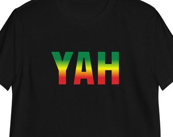 Camiseta Yah Pan Africana, Camiseta Yah Rasta, Camiseta Yah, Camiseta YHWH, Camiseta Yahweh, Camiseta Yahuah, Camiseta Nombre de Dios, Camiseta Hebrea Israelita,