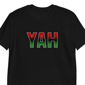 Yah (God's) Name In Hebrew Letters | Hebrew Israelite Tee Yah (God's) Name In Hebrew Letters | Hebrew Israelite Tee
