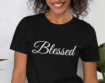 Blessed Shirt, Blessed Tshirt, Blessed Shirt For Women, Faith Shirt, Christian Shirt, Christian Womens Shirt, Israelite Women Clothing