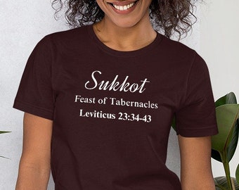 Chemise de Souccot, chemise fête des tabernacles, fête des cabines, chemise israélite hébreu, vêtements israélites hébreu, chemise jours de fête, chemise Yah,
