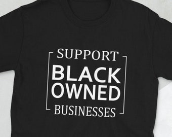 Chemise soutien aux entreprises noires, chemise noire de propriétaire d'entreprise, chemise noire d'entrepreneur, chemise PDG, chemise Hustler, chemise petite entreprise