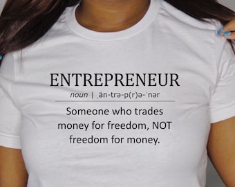 Chemise définition d'entrepreneur, Chemise d'entrepreneur, Chemise de propriétaire d'entreprise, Je m'occupe de mon entreprise noire, Chemise petite entreprise, Chemise PDG